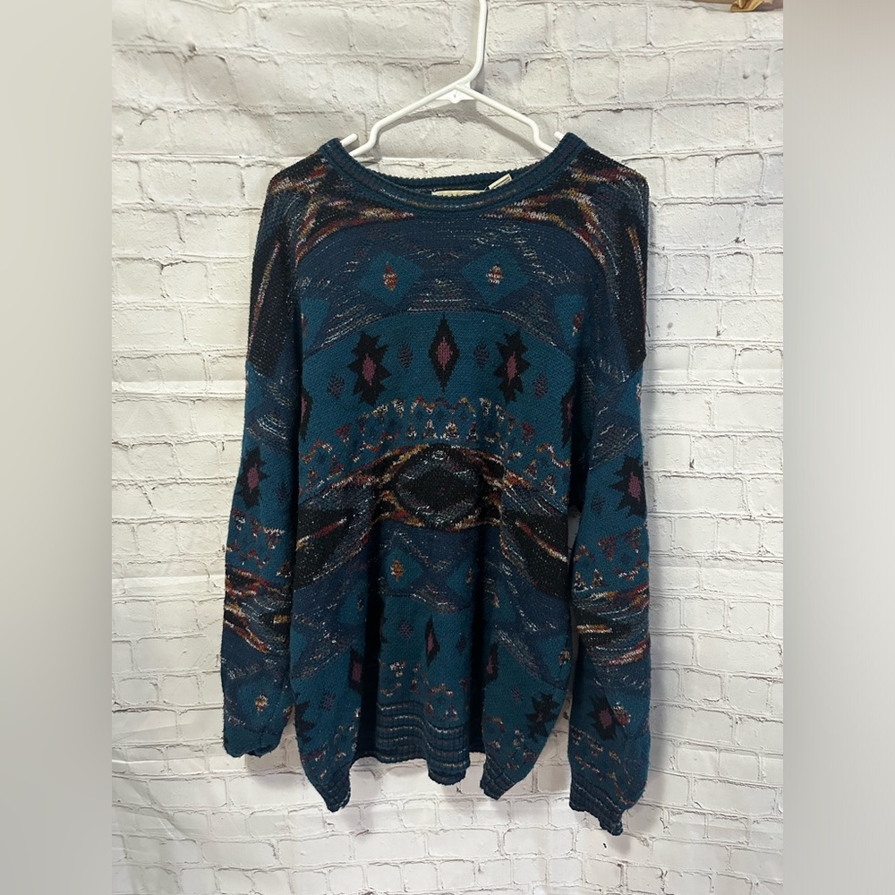 Aggio Vintage Sweater 80’s and 90’s Biggie Hip Hop Style Size XL.